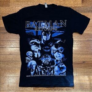 “Batman Returns” Graphic Unisex Tee - Size Small, NWOT